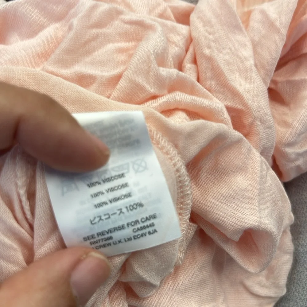 J. Crew Baby Pink‎ Neck Tanktop viscose G21